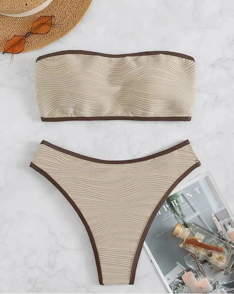 2023 Sexy High-Waisted Bikini Swimwear