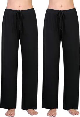 Air Curvey Casual Womens Pants Soft Lounge Pants Sleep Pajama Bottoms With Pocket