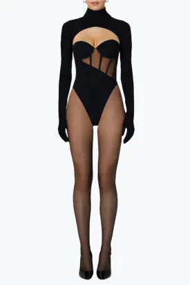 Ashanti Bodysuit Black
