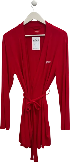 Baddest Bod Red Baddest Robe UK XS/S