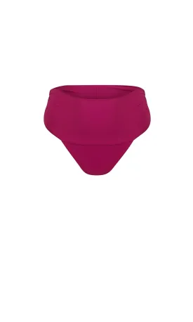 COCONUT High Waisted Bottom Bougainvillea