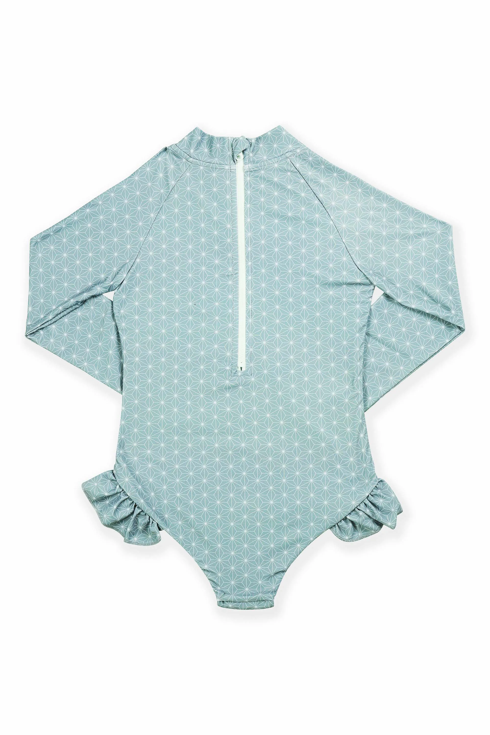 Coral Girls' Long Sleeve Swimsuit (Sale)