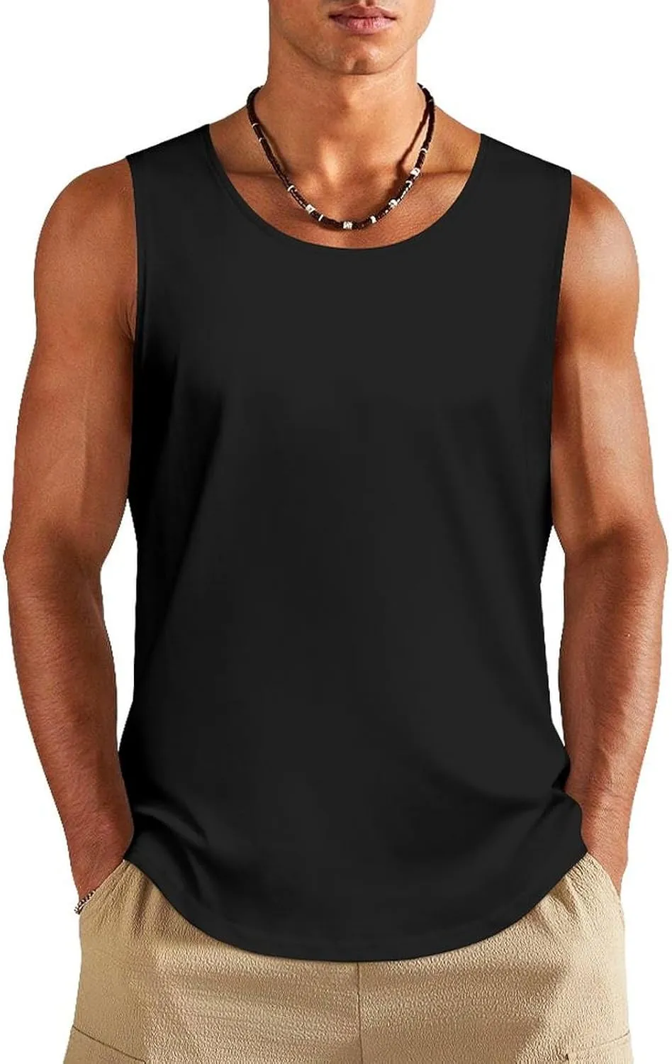 Custom Tank Tops for Men Personalized Sleeveless Top Design Your Own Shirt with Picture Photo Text