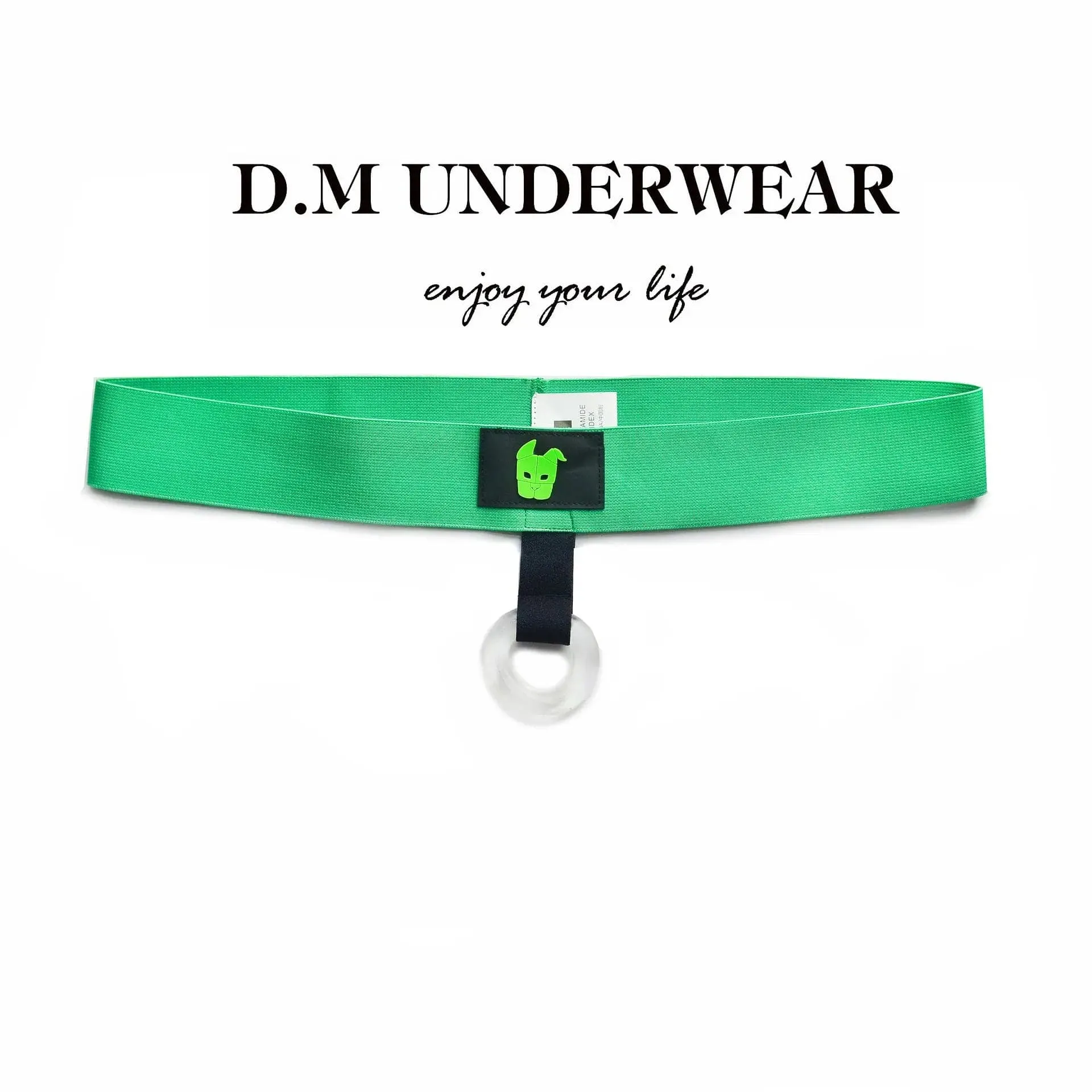 D.M Low waist lifting ring thongs for men