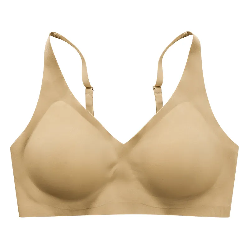 Full Coverage No Show Push-up Wireless Bra