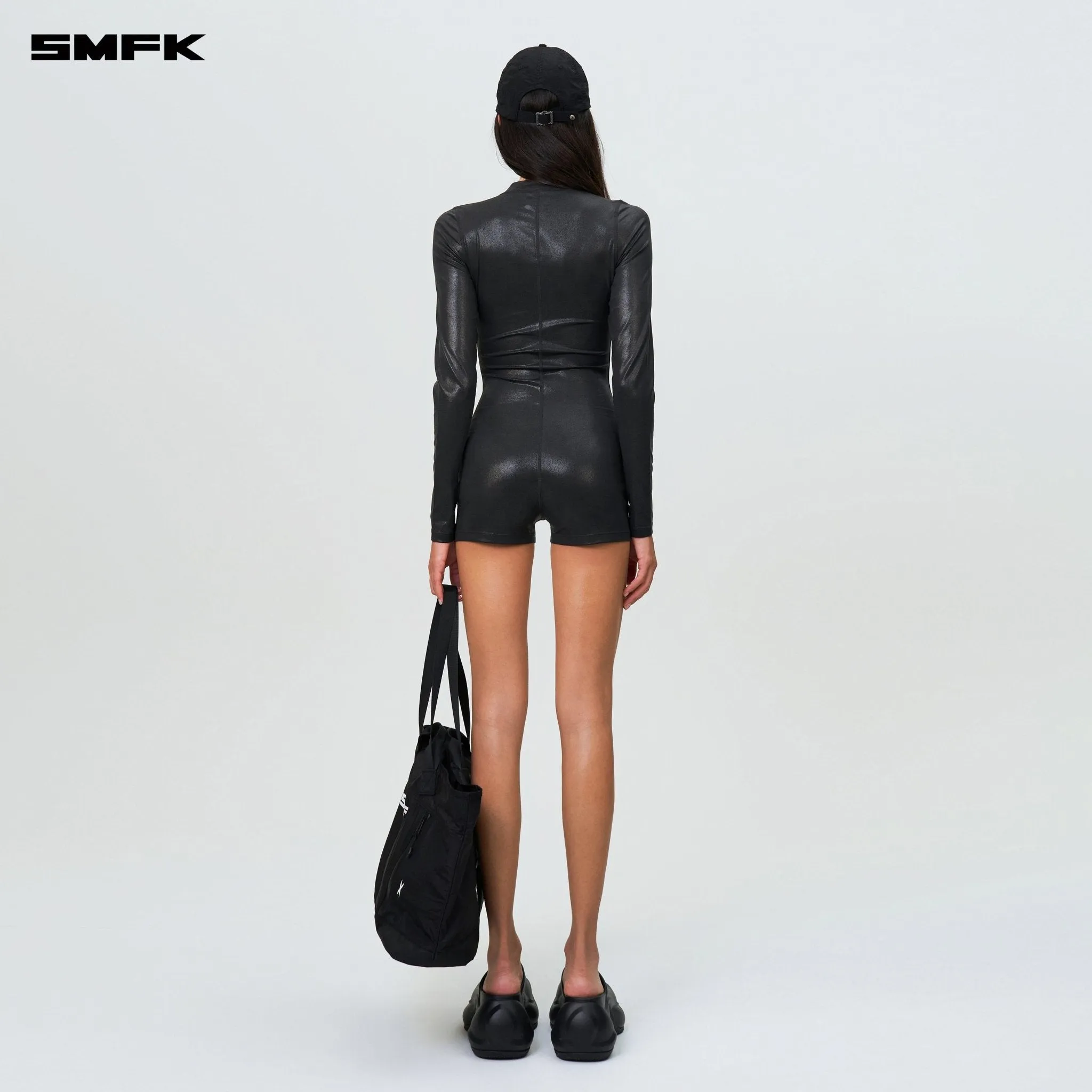 FUTURE Wave Mindful Body Shaping Shorts Suit Black