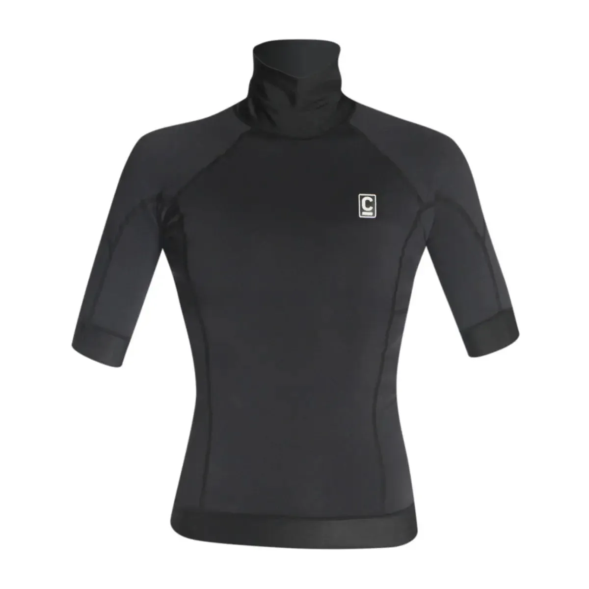 HDi Thermal Short Sleeve Rash Vest - Black