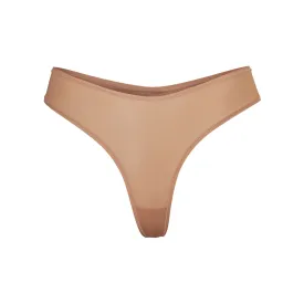 JELLY SHEER DIPPED THONG | SIENNA