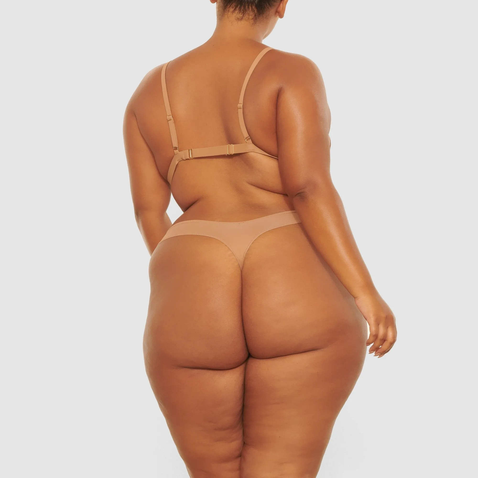 JELLY SHEER DIPPED THONG | SIENNA