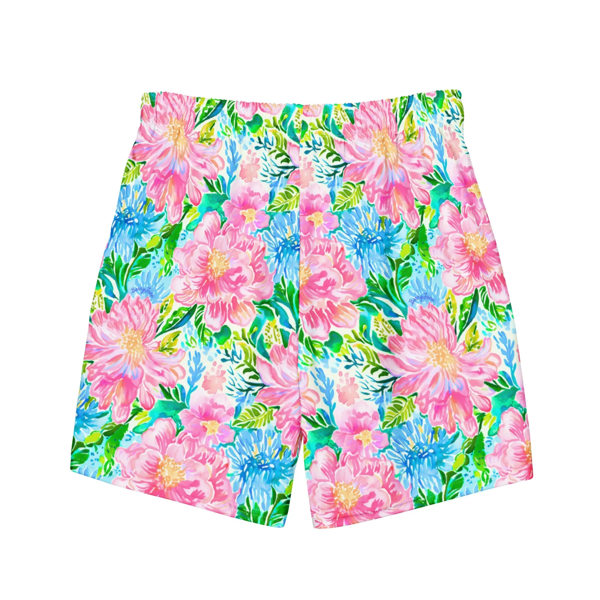 Men's 6.5" UPF50  Recycled Swim Trunks, Preppy Floral