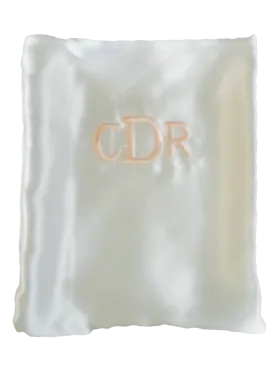 Monogram Silk pillowcase