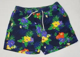 Nwt Polo Ralph Lauren Floral Swim Trunks