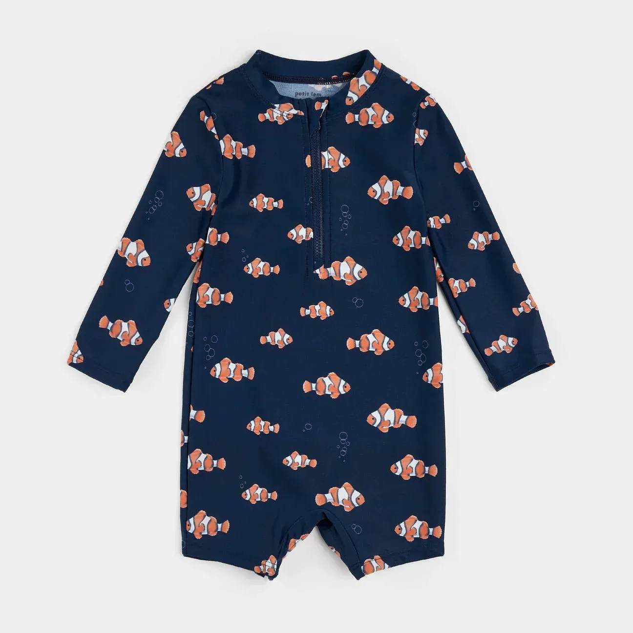 Petit Lem Long Sleeve Swim Romper Knit S1