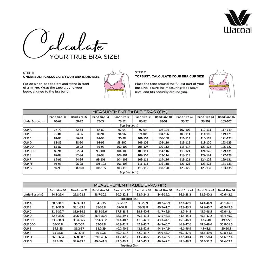 Retro Chic Non Padded Wired Full Coverage Full Support Everyday Comfort  Bra - Brown