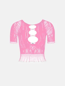 Urchin Top in Fuchsia Pink