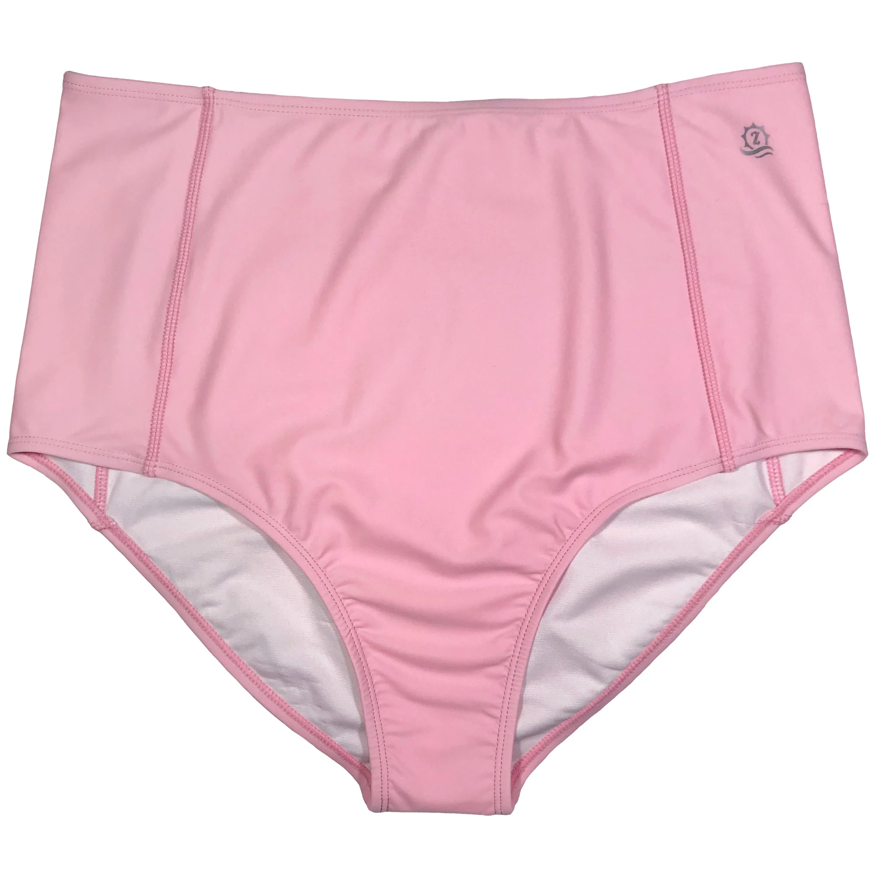 Women's High Waist Bikini Bottoms | "Orchid Pink"